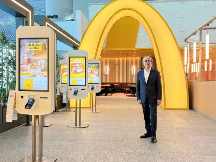 Görsel: McDonald’s Türkiye CEO’su Mwaffak Kanjee
