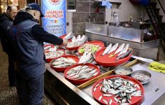 Trabzon’da balıkçı tezgahlarında çeşit bol