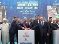 “Delice-Çorum” etabının temeli atıldı